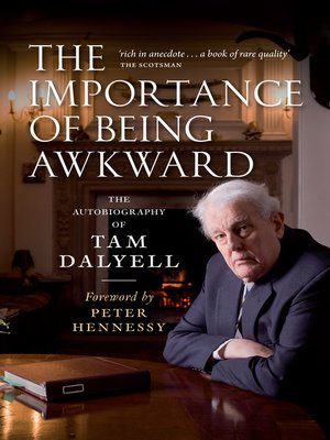 cover image of The Importance of Being Awkward